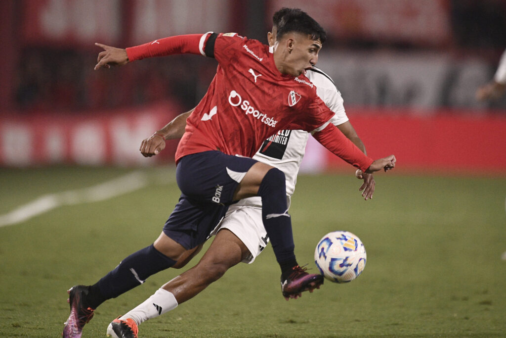 Lautaro Millan Independiente vs Riestra. Fuente X Oficial Independiente