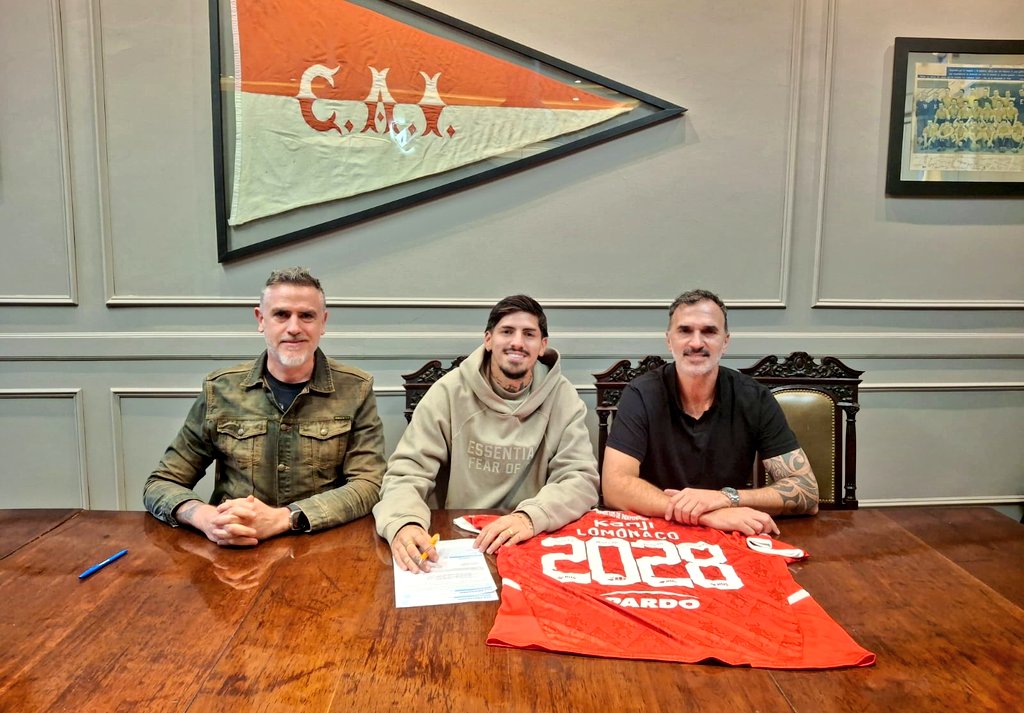 Firma Kevin Lomonaco Fuente X Oficial Independiente